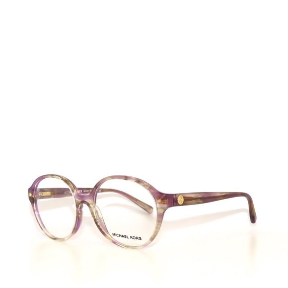 Michael Kors Kat 4041 3233 51 Purple Floral Eyeglasses MK4041 - Picture 1 of 5
